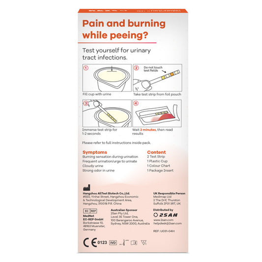 2san Urinary Tract Infections Test (urine) 2pack