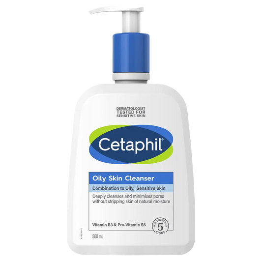 Cetaphil Oily Skin Cleanser Pump 500mL