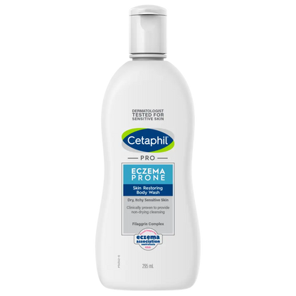 Cetaphil Pro Eczema Prone Skin Restoring Body Wash 295mL