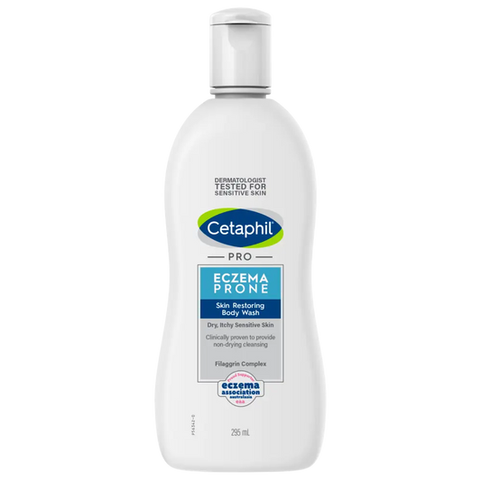 Cetaphil Pro Eczema Prone Skin Restoring Body Wash 295mL