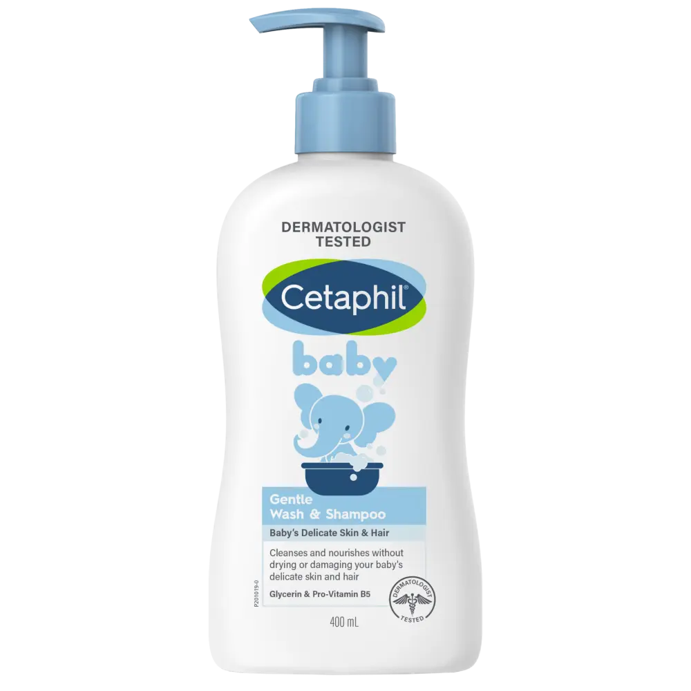 Cetaphil Baby Gentle Wash & Shampoo Pump 400mL