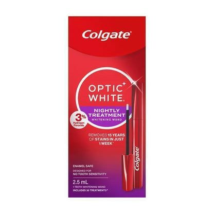Colgate Optic White Overnight Teeth Whitening Treatment Pen 2.5mL