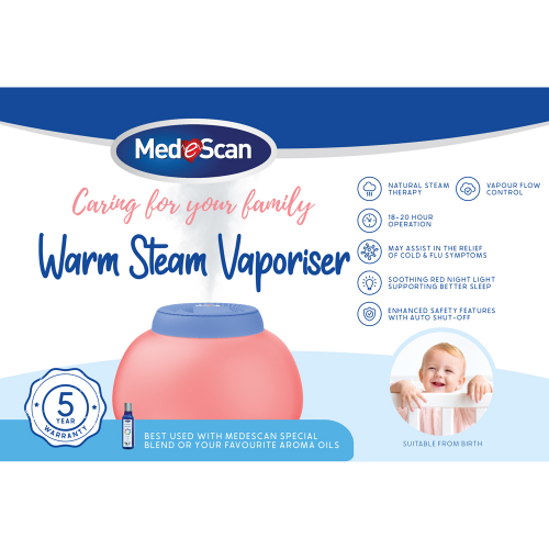 Medescan Warm Steam Vaporiser 1 Each