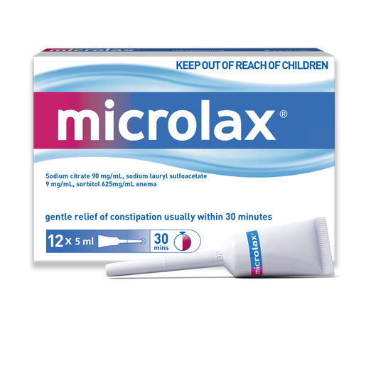 Microlax Enema 5ml 12 Pack