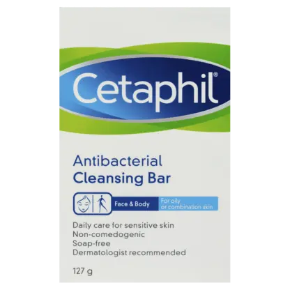 Cetaphil Antibacterial Cleansing Bar 127g