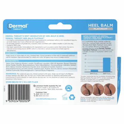 Dermal Therapy Heel Balm Platinum 125g