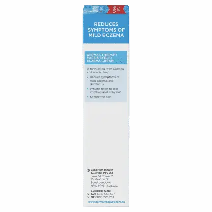 Dermal Therapy Face & Eyelid Eczema Cream 40g