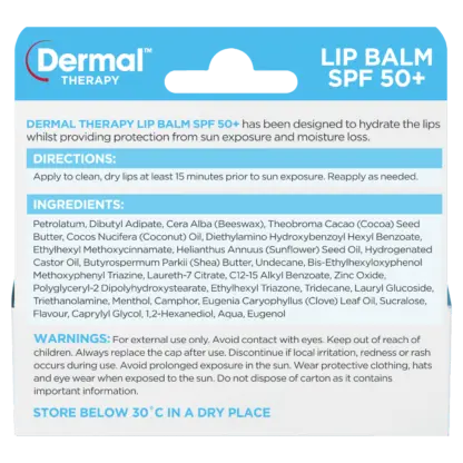 Dermal Therapy Lip Balm SPF 50+ 10g