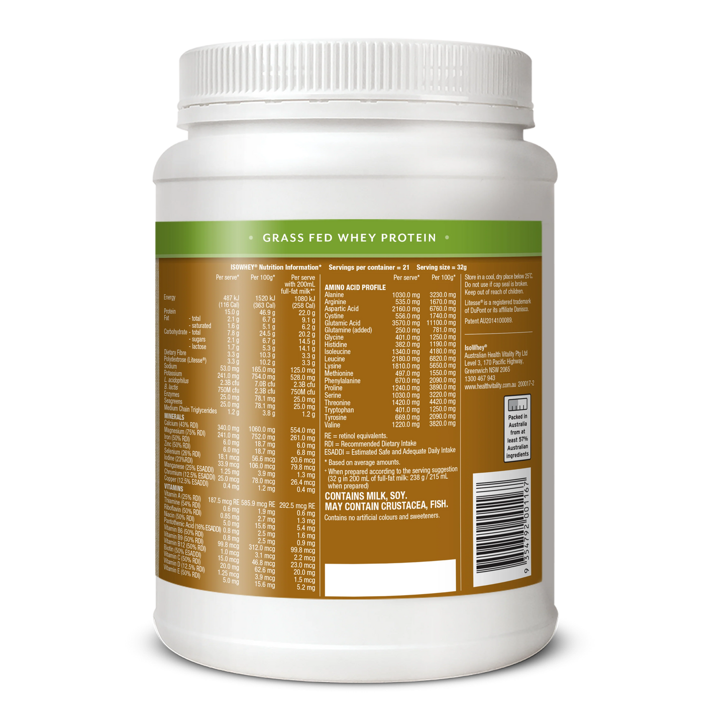 IsoWhey Complete Classic Coffee Shake 672g