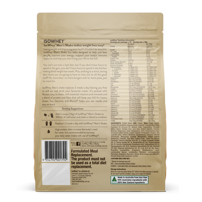 IsoWhey Men's Shake Vanilla 840g
