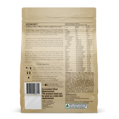 IsoWhey Men's Shake Chocolate 840g