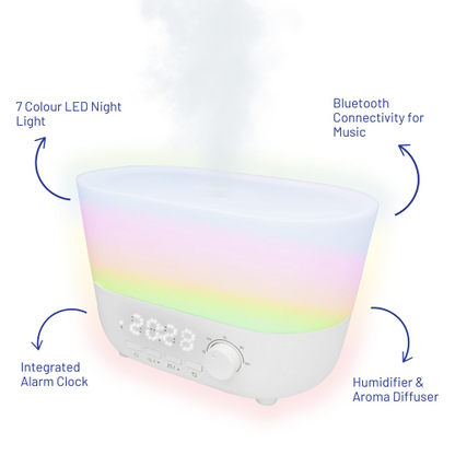 Medescan Rainbow Mist Ultra 5 In 1 Humdifier
