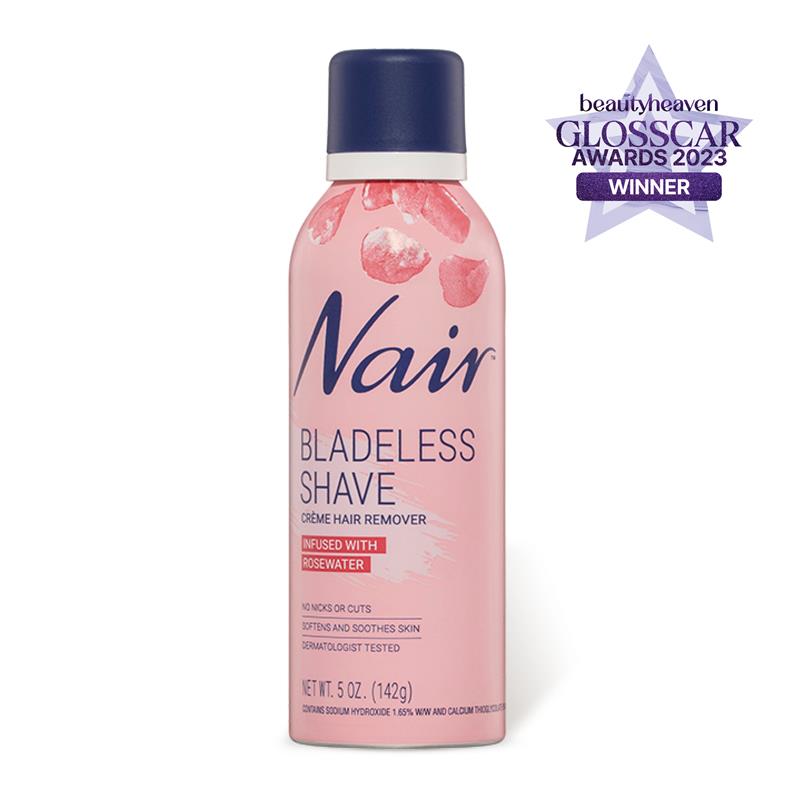 Nair Bladeless Shave Rosewater 142g