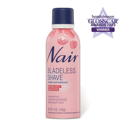 Nair Bladeless Shave Rosewater 142g