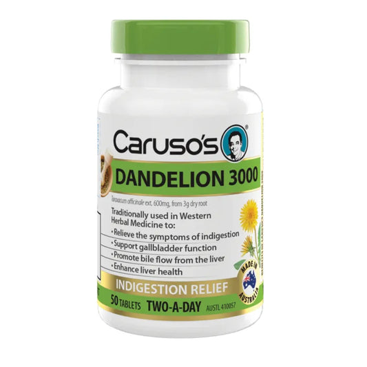 Caruso's Dandelion 3000  50 Tablets
