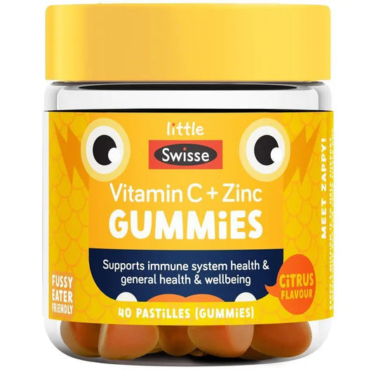Little Swisse Vitamin C + Zinc 40 Gummies