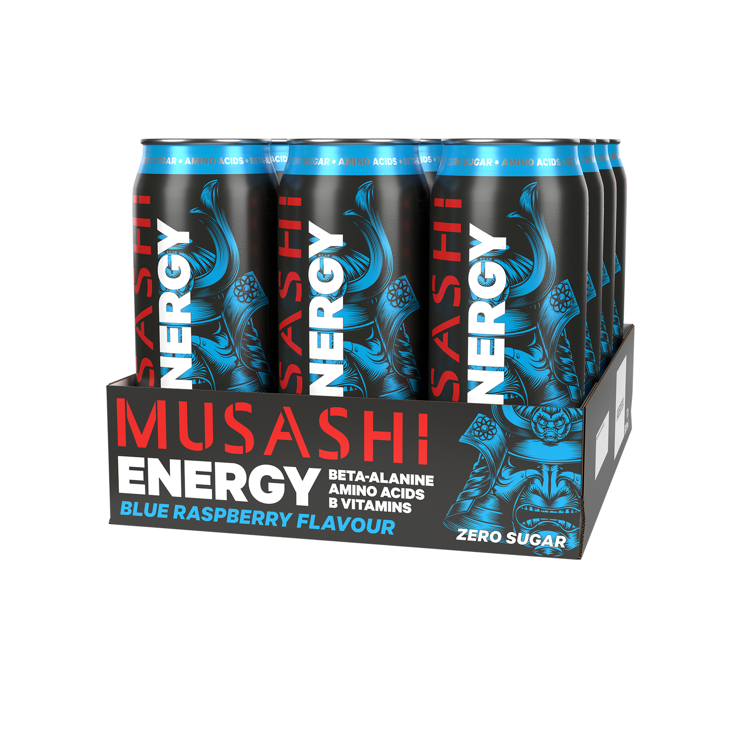 Musashi Energy Drink 500ml 12 pack