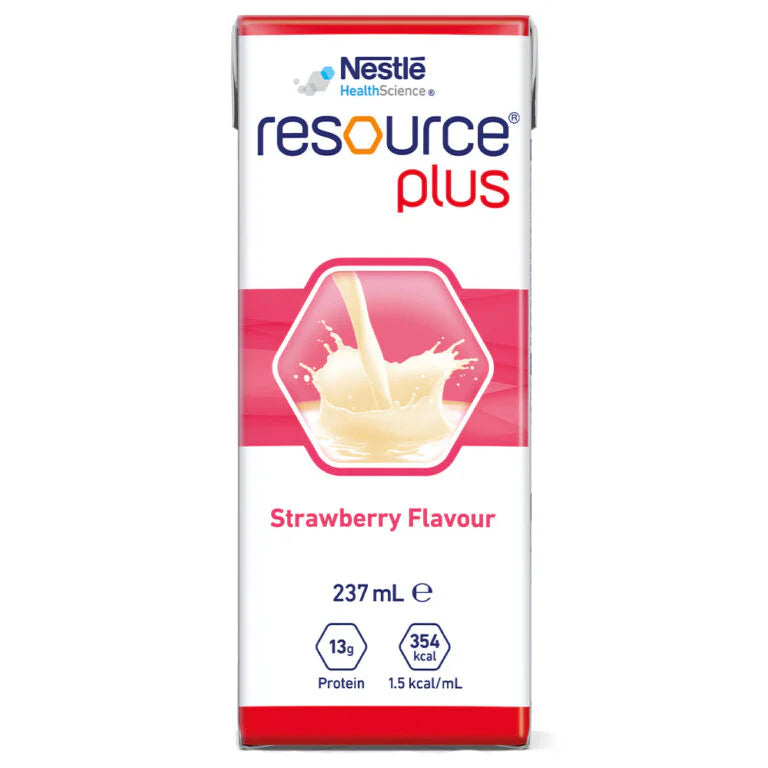Resource Plus Strawberry 237Ml Box 24