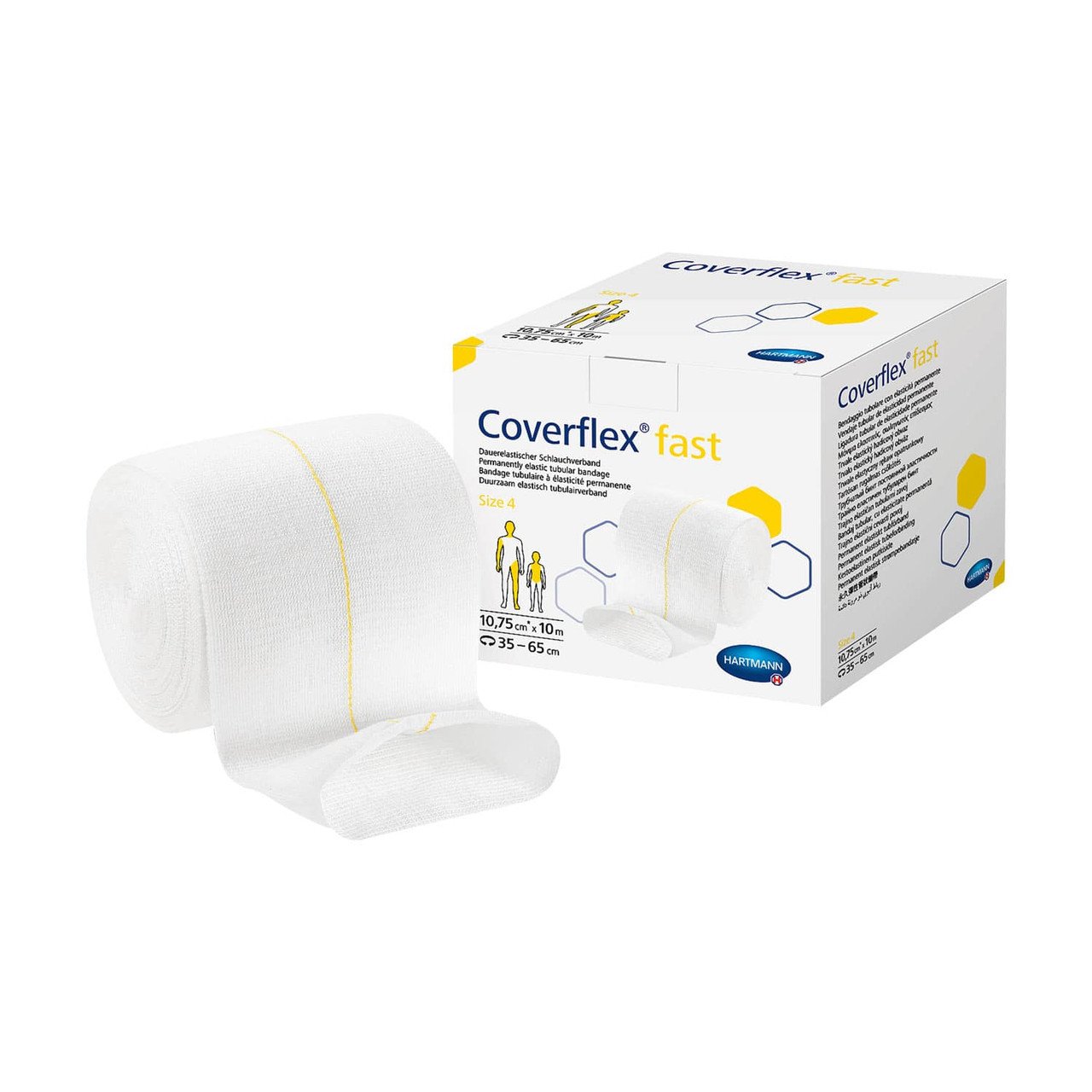 Coverflex Fast 10.7cm x 10m Yellow Each