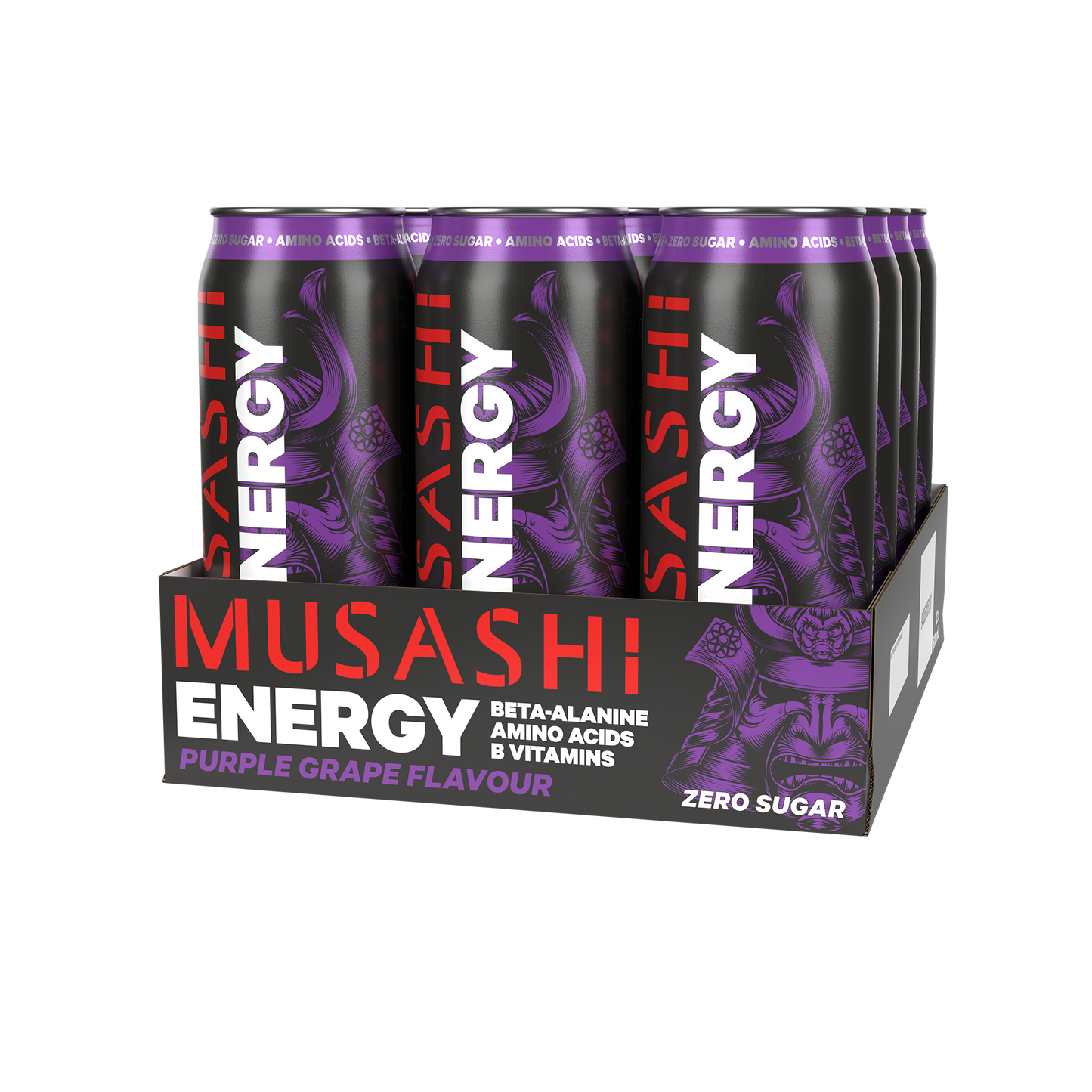 Musashi Energy Drink 500ml 12 pack