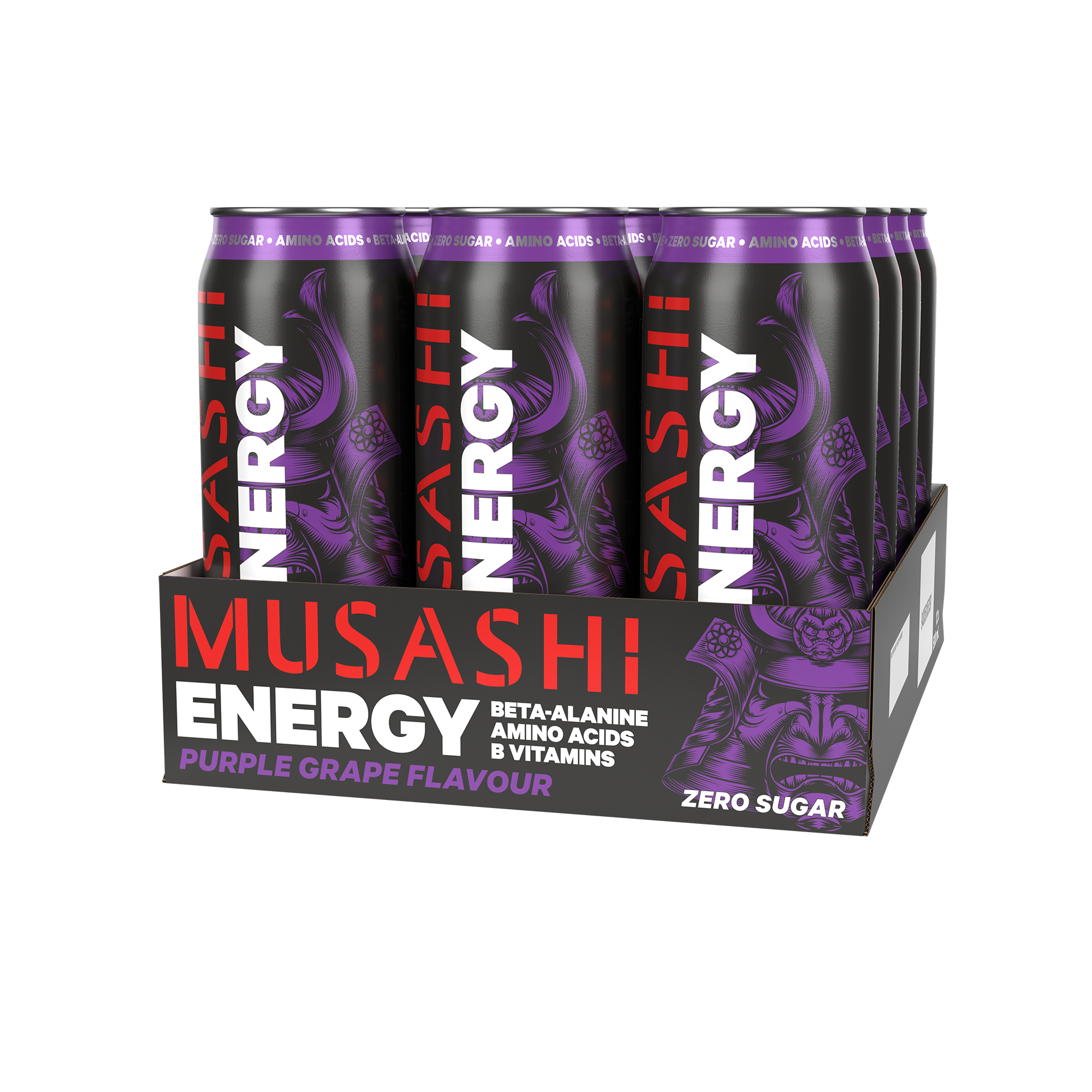 Musashi Energy Drink 500ml 12 pack