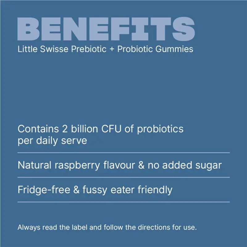Little Swisse Pre + Probiotic Gummies 50 Pack