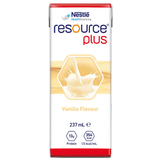 Resource Plus Vanilla 237Ml Box 24