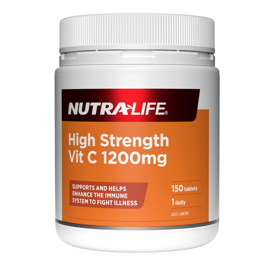 Nutralife Vitamin C 1200mg  150 TABLETS