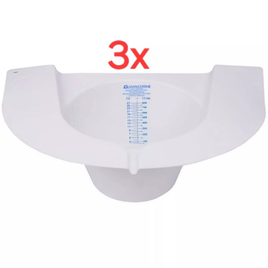 3x Toilet Bowel Discharge Specimen Collector , Witches Hat 800ml