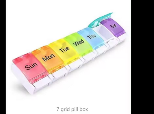 7grid/14grid/28grid/21grid compartments Daily Detachable Weekly Pill Box Organizer Case Holder Dispenser