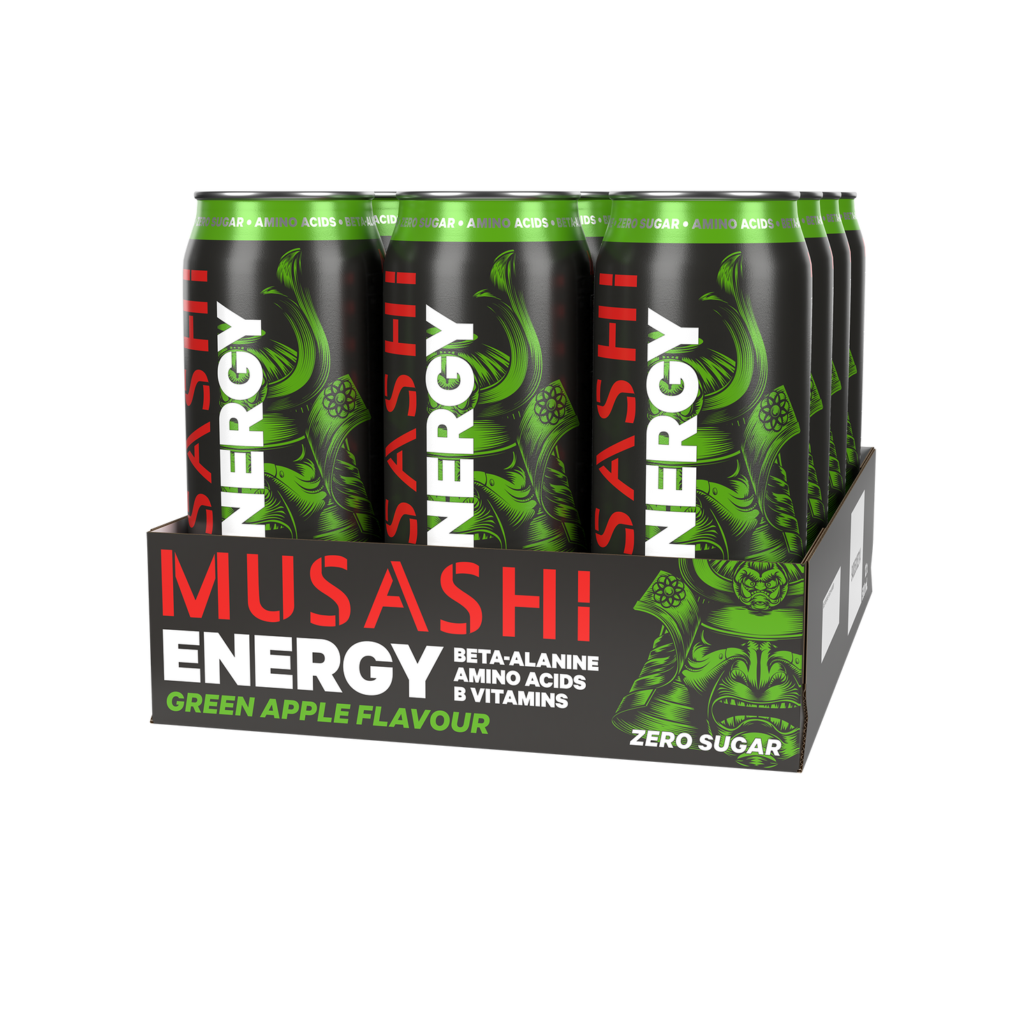Musashi Energy Drink 500ml 12 pack
