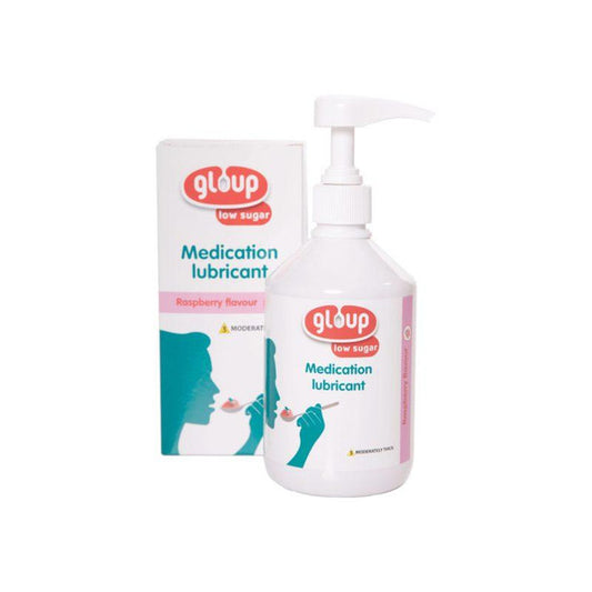 Gloup Medication Lubricant Raspberry Low Sugar Level 3 500ml