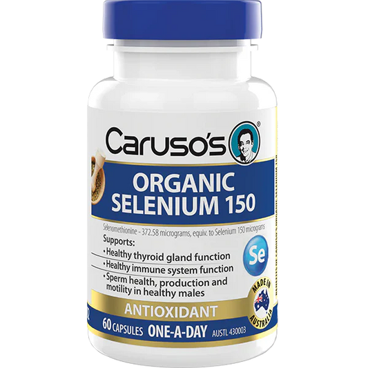 Caruso's Organic Selenium 150 60 Tablets