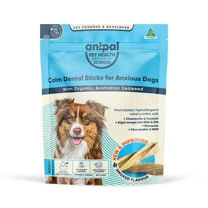 Anipal Calm Dental Sticks for Anxious Dogs Dog Treat 210g
