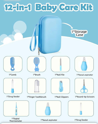 Baby Grooming Kit, eight piece set Infant Safety Care Set