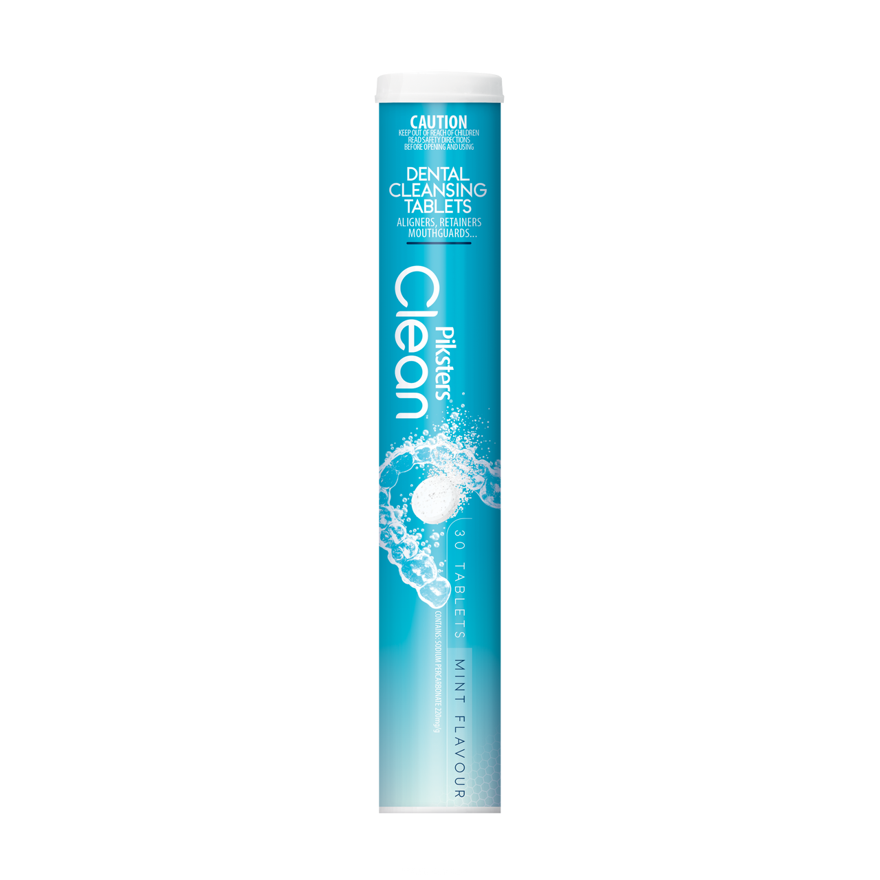 Piksters Clean Dental Cleansing Tablet 30 Pack