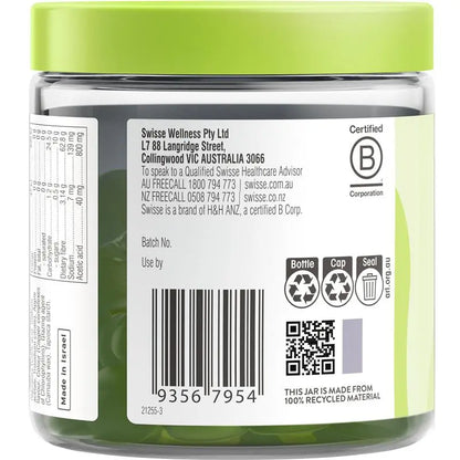 Swisse Apple Cider Vinegar + Fibre Gummies 45 Pk