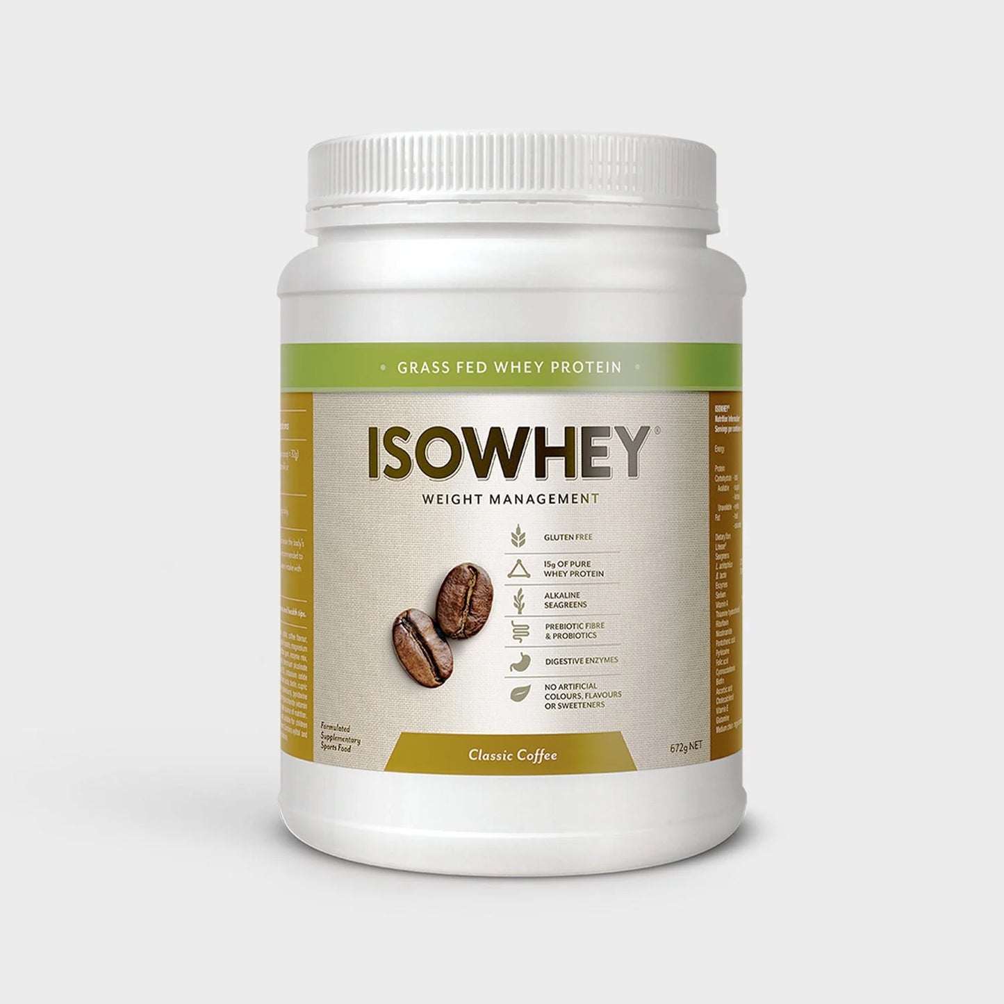 IsoWhey Complete Classic Coffee Shake 672g