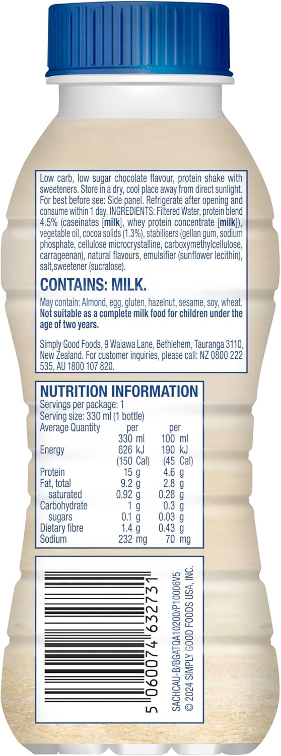 Atkins Ready To Drink Shake (Chocolate) 330ml X 6