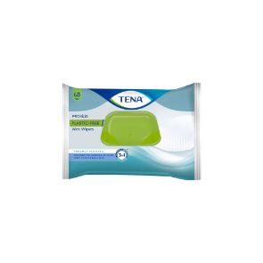 Tena Plastic Free Wet Wipes 50 Pack