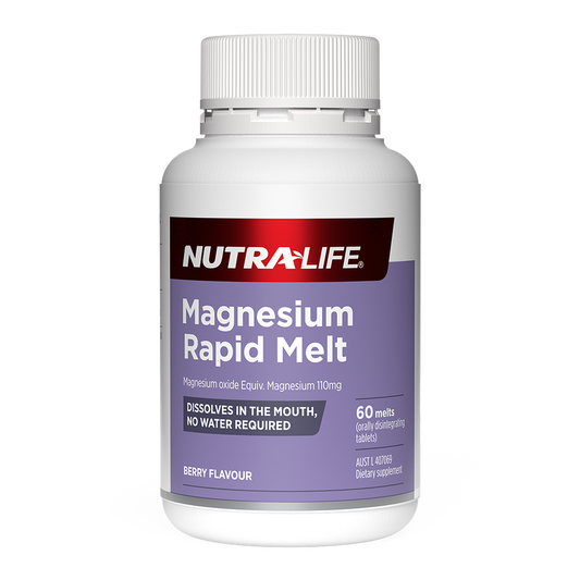 Nutralife Magnesium Rapid Melt 60 Tablets