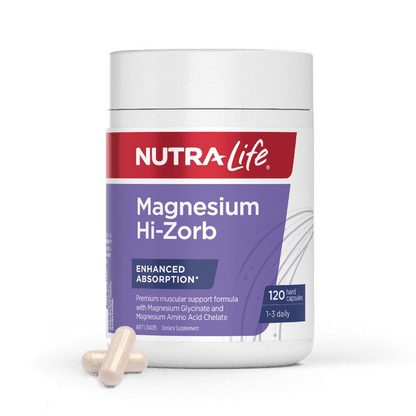 Nutralife Magnesium Hi-Zorb 120 Capsules
