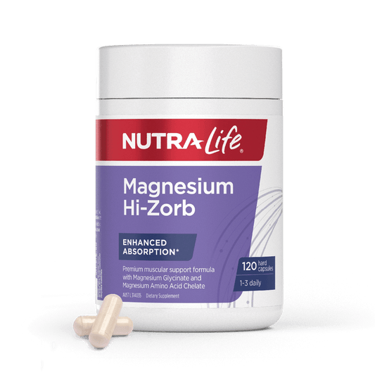 Nutralife Magnesium Hi-Zorb 120 Capsules