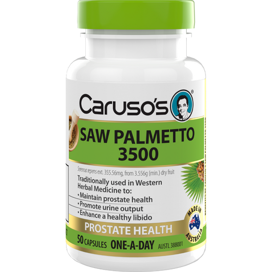 Caruso's Saw Palmetto 50 Capsules