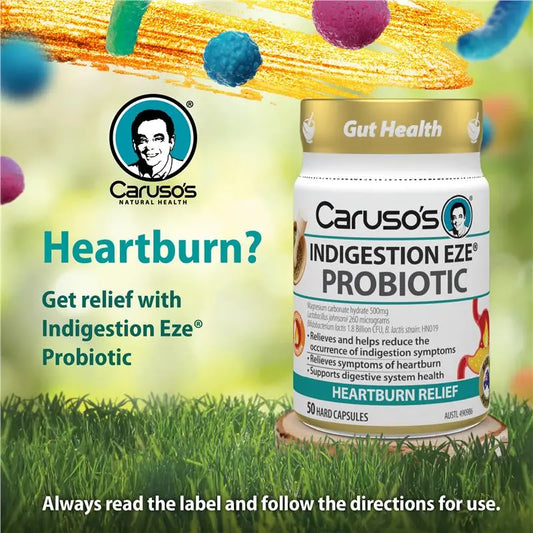 Caruso’s Indigestion Eze Probiotic 50 Capsules