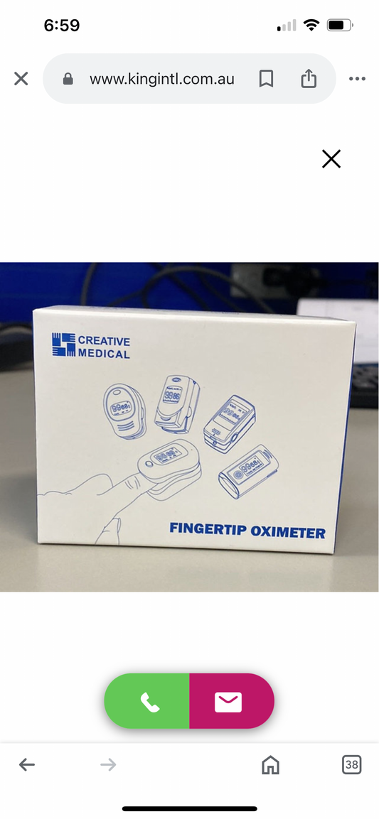 Creative Medical Fingetip Oximeter
