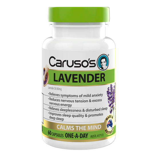 Caruso s Lavender 60 capsules MyAussieChemist