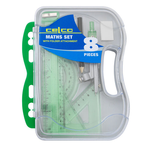 Celco Maths Set Flash Angles 8 Pieces- set
