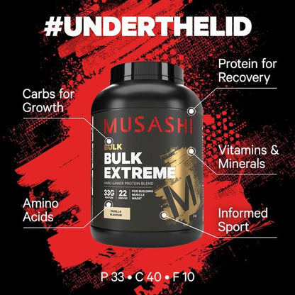 Musashi Bulk Extreme Protein Powder