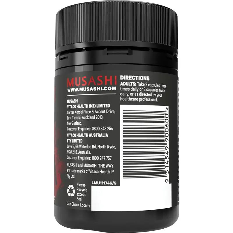 Musashi Carnitine 60 Capsules